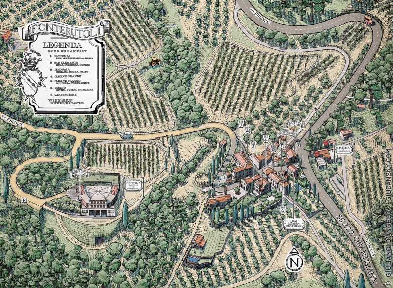 fonterutoli mazzei chianti map